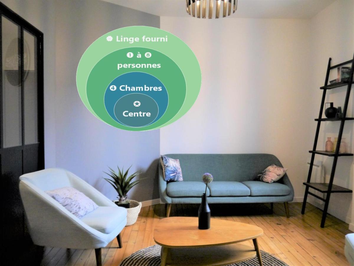 Appartement Le Flatiron - 4 Chambres Tarbes Kültér fotó